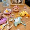 Cartoon Ocean Animal Doll Plush Keychain Fun Shrimp Devil Fish Shell Pendant Backpack Decoration Car Pendant Accessories Gifts