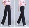 Ice Silk Chiffon High-Waist Quick-Dry Wide-Leg Pants for Women