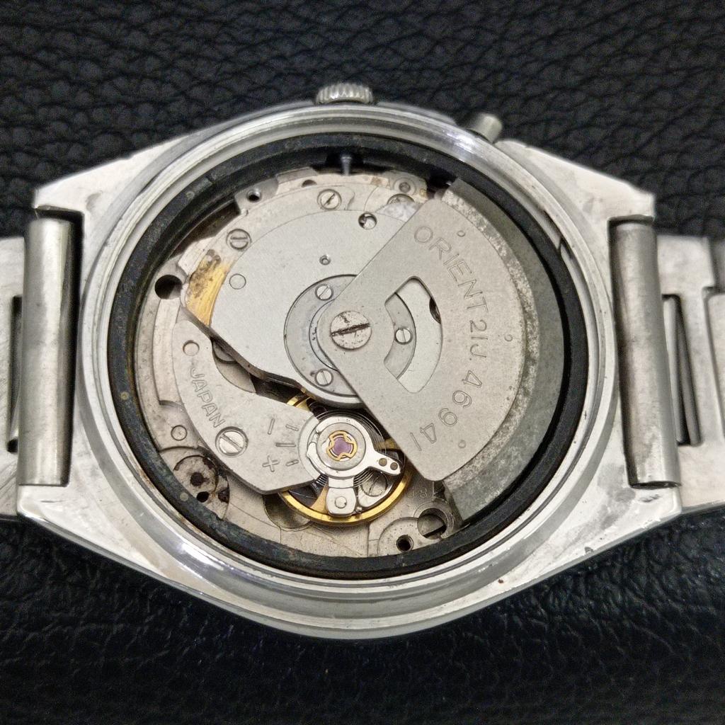 GENUINE VINTAGE ORIENT CRYSTAL AUTOMATIC 46941 JAPAN MENS WATCH A704919-1