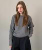 Baseukala Stripe Boat Neck Knitwear (7Colors)