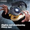 Jurassic Dinosaur Mask Voice Light Sound Effect Party Toy Role Playing Boys Girls Birthday Gift Adult Funny Outdoor Mask Gift