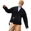 Li Ning X Jackie Chan Collaboration Kung Fu Series Loose Casual Lace-Up Jacket Men Jacket Black AFDR825-2