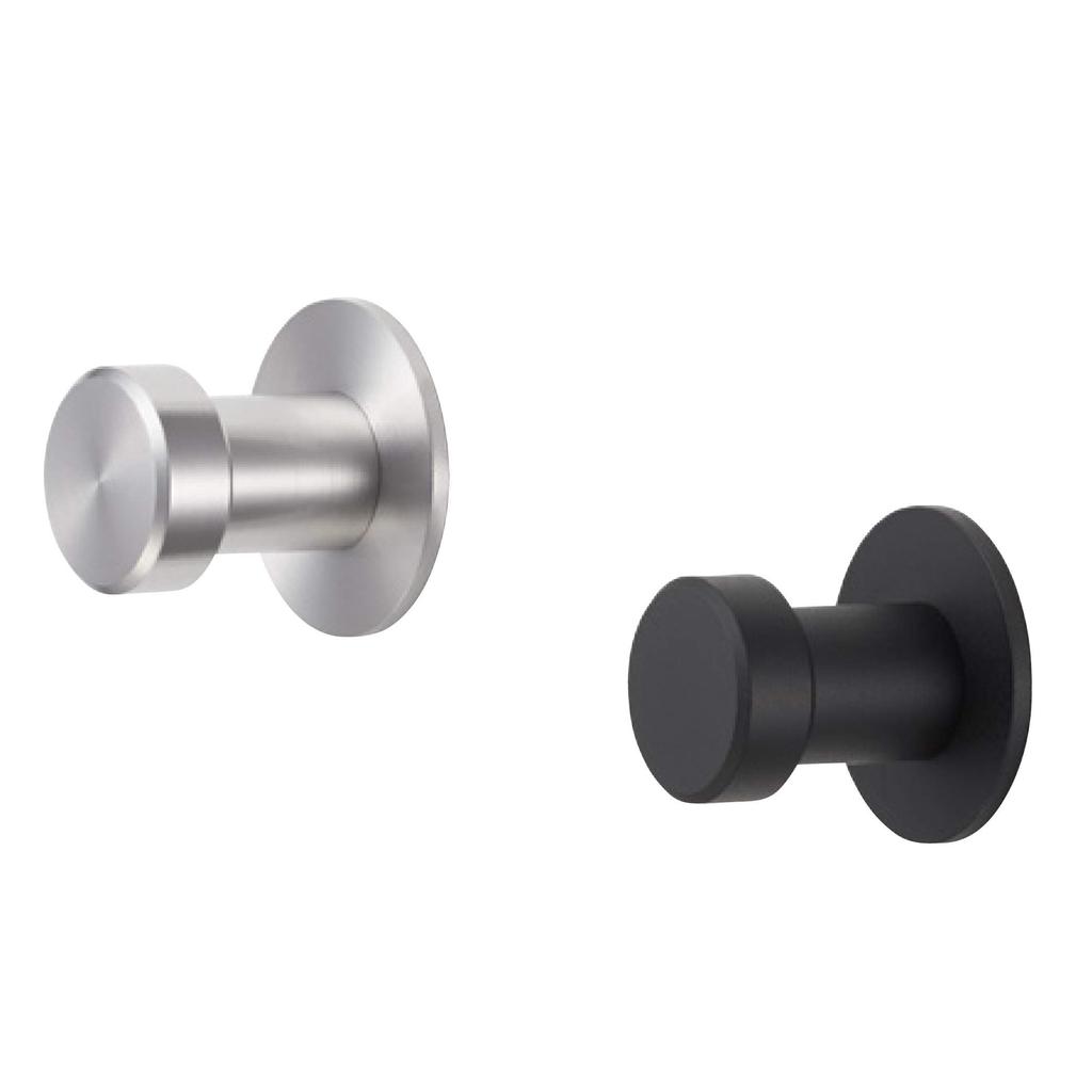 SANEI W8808-MD Stainless Steel Storage Hook, Matte Black, with Screws, Made In Japan