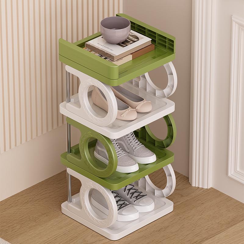Compact Student Dorm Shoe Rack - Space-Saving Entryway Shoe Storage
