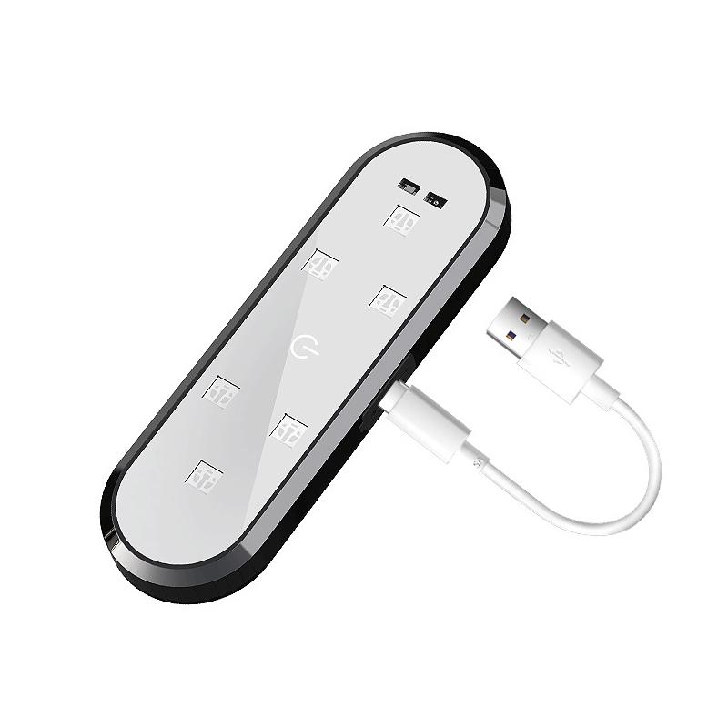 4 sztuki świateł drzwi samochodowych LED światło powitalne sterowanie magnetyczne ładowanie USB automatyczne otwieranie drzwi antykolizyjna lampa błyskowa sygnał awaryjny