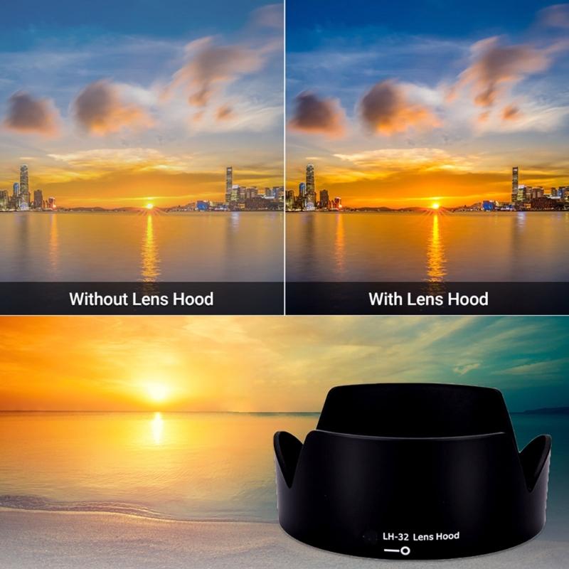 Lens Hood Reversible Guard For S DX 18-140mm 18-105mm 18-135mm 18-70mm Ensures Clear Photography