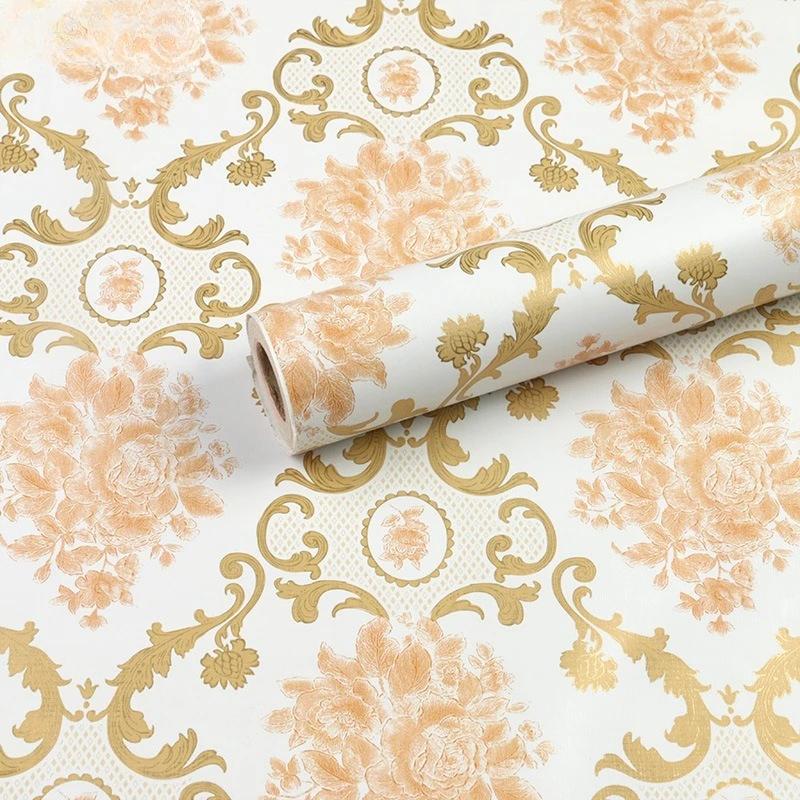 

Домашний декор Ретро цветочные обои Ремонт спальни и гостиной Декоративные стены 10mx45cm