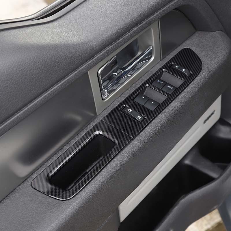 Armaturenbrett Verkleidung Bedienfeld Lenkrad Dekoration Mittelkonsole Schutzabdeckung Für Ford F150 Rapter 2009-2014 Auto Innenraum Zubehör