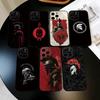 Spartan Cool Phone Case Silicone Soft For IPhone 17 16 15 14 13 12 11 X XR Plus Pro Max Plus