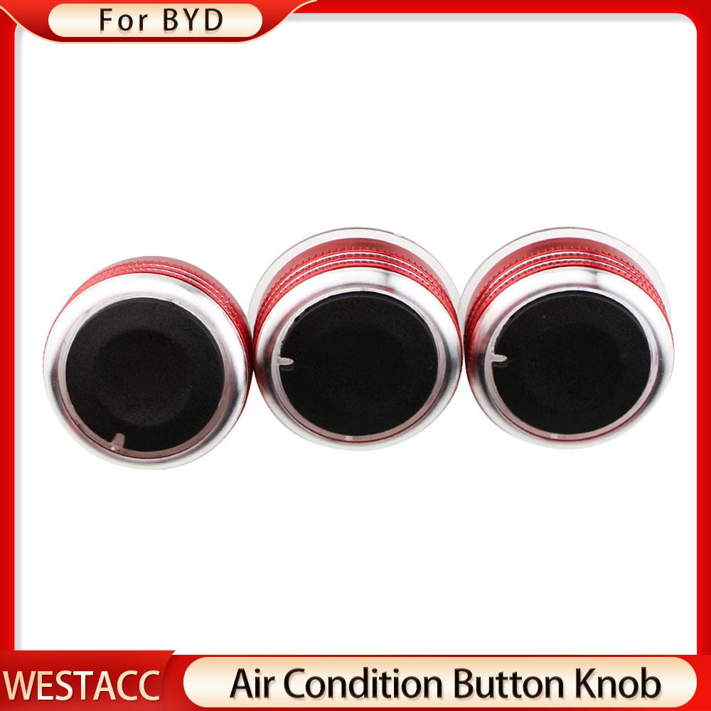 Aluminum Alloy Car Air Conditioning Knobs Heat Control Switch Button Knob for Toyota Old Corolla Before 2016 for BYD F3