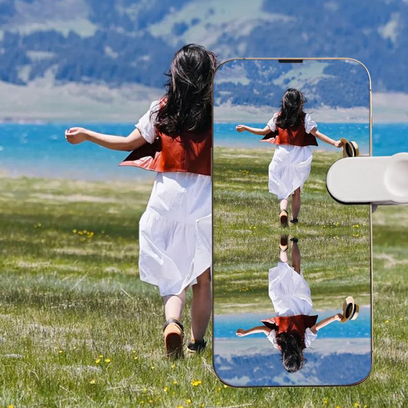 Portable Mobile Phone Camera Reflector – Phone Lens Accessory for Outdoor Shooting (Sky, Lake & Portrait)