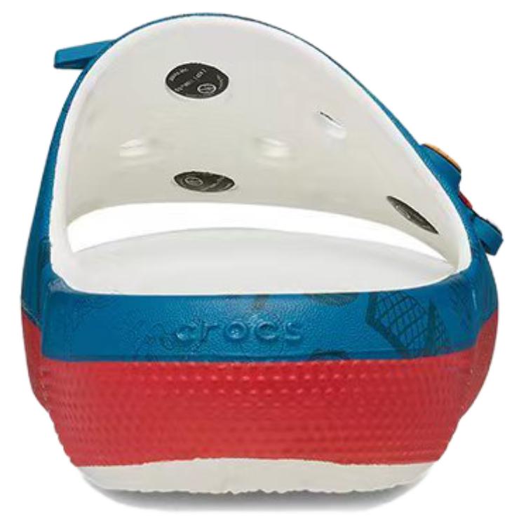 Crocs Comfortable Lightweight Non-Slip Slide Sandals Unisex Footwear Blue 209821-100