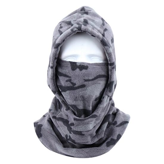Practical Cycling Face Cover Hat Set Thick Drawstring Keep Warm