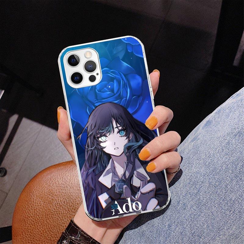 

Чехол для телефона Ado Kyogen X Uta Phnoe для Iphone 17 Air 16 16E 11 12 13 Mini 14 Plus 15 Pro Max 7 8 + SE 2020 Чехол для телефона Coque iPhone 16E