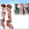 Festive 2 Meter Christmas Ribbon Banner Featuring Joyful Christmas Letters For Gifts