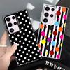 Polka Dots Art Fashion Desgin Shockproof Phone Case for Samsung Galaxy S26 Edge S25 Ultra S24 FE S23 Plus S21 Cover Anti Fall Fu