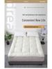 Solid Color Soft Cotton Quilt Mattress Sheet for Full Bed - Skin-Friendly and Ideal for Dorms