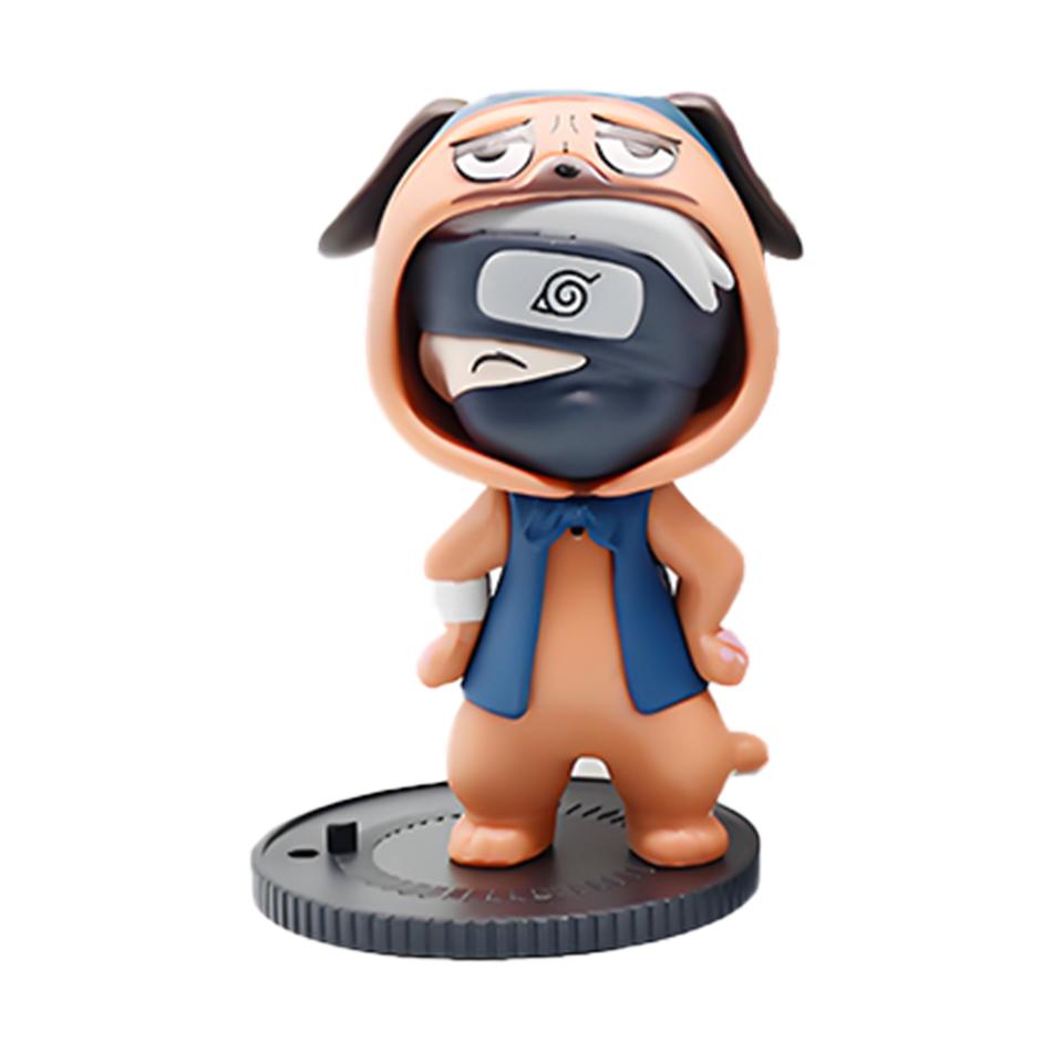 1-9 Peças Naruto Caixa Surpresa Figuras Modelo Ornamento Anime Uchiha Sasuke Sakura Cosplay Figura de Ação Modelo Brinquedos Decorações Presentes