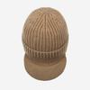 Winter Knitted Hat Solid Color Men Women Thickened Fleece Lining All-weather Hat Cold Weather Outdoor Headwear