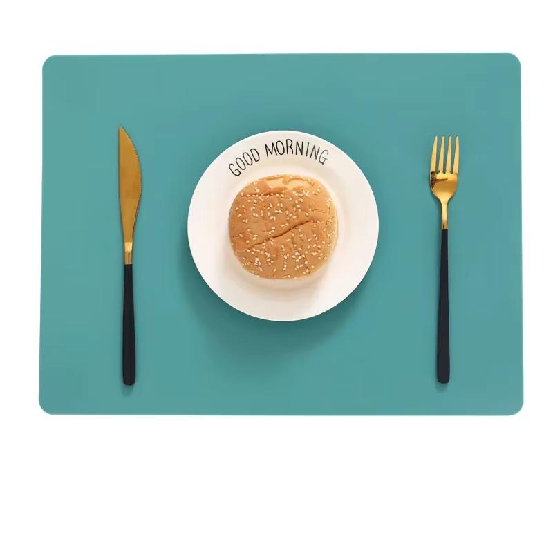 1PC NEW Silicone Waterproof Placemat Table Mat Heat Insulation Anti-skidding Washable Durable For Kitchen Dining