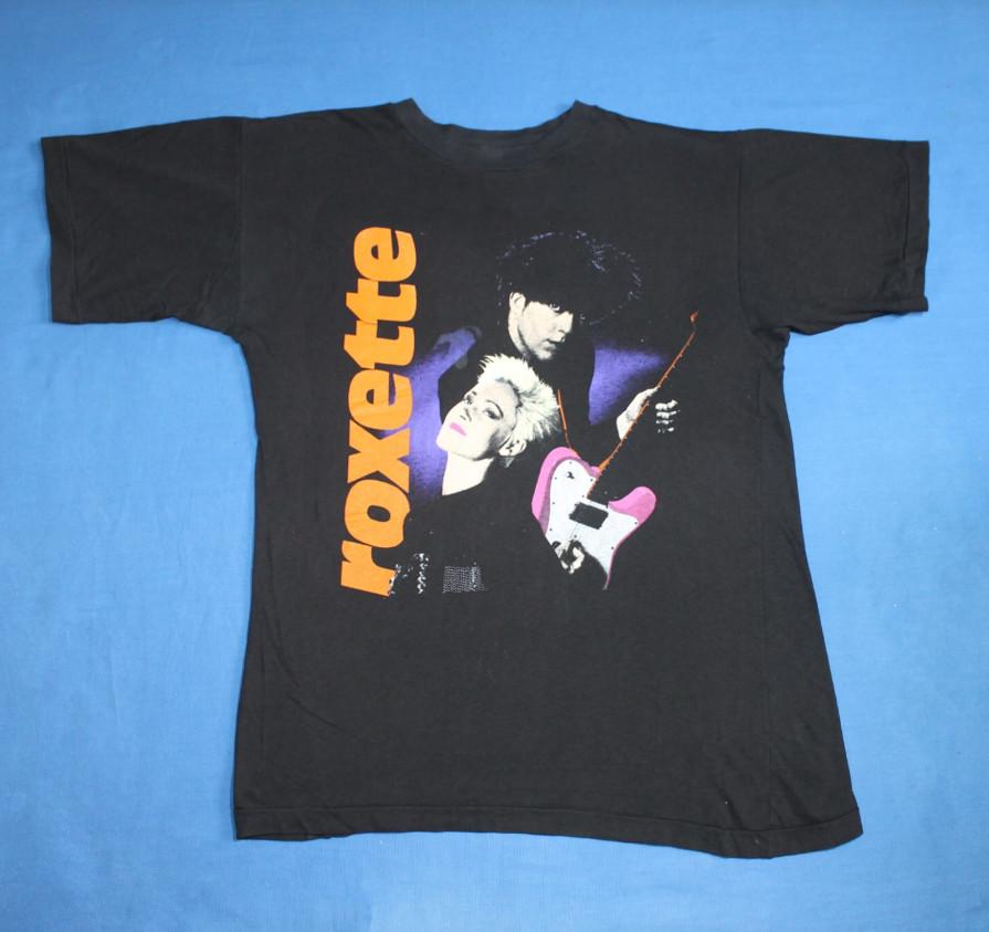 Vintage Roxette Pop Rock Band Full Size TShirt For FAn BS675 Unisex T-Shirt XXXL