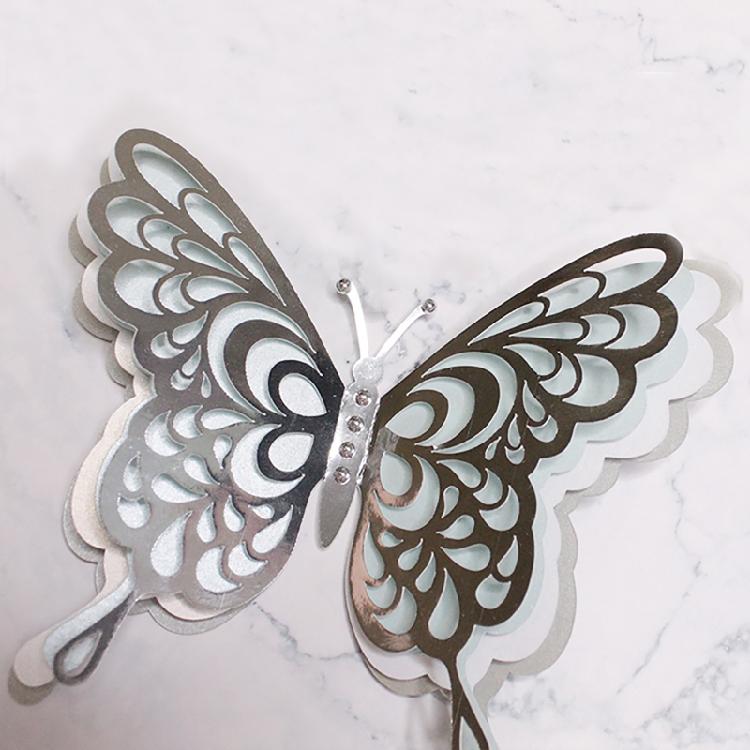 Four-layer for Butterfly Metal Cutting Dies Embossing Scrapbooking Photo Album