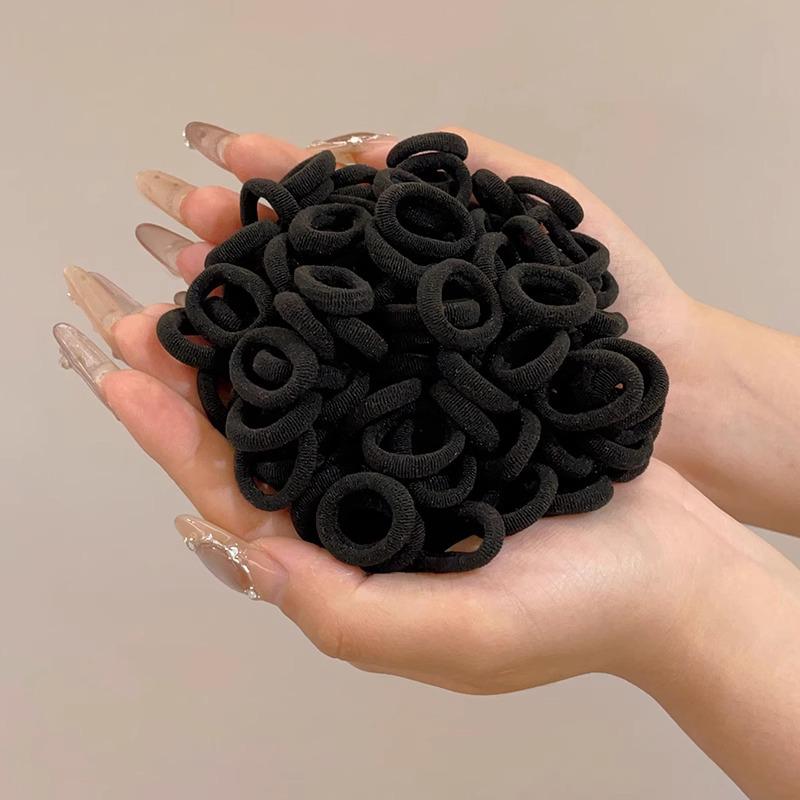 2025 New Style Elastic Kids' Hair Ties – No Damage for Ponytails & Braids