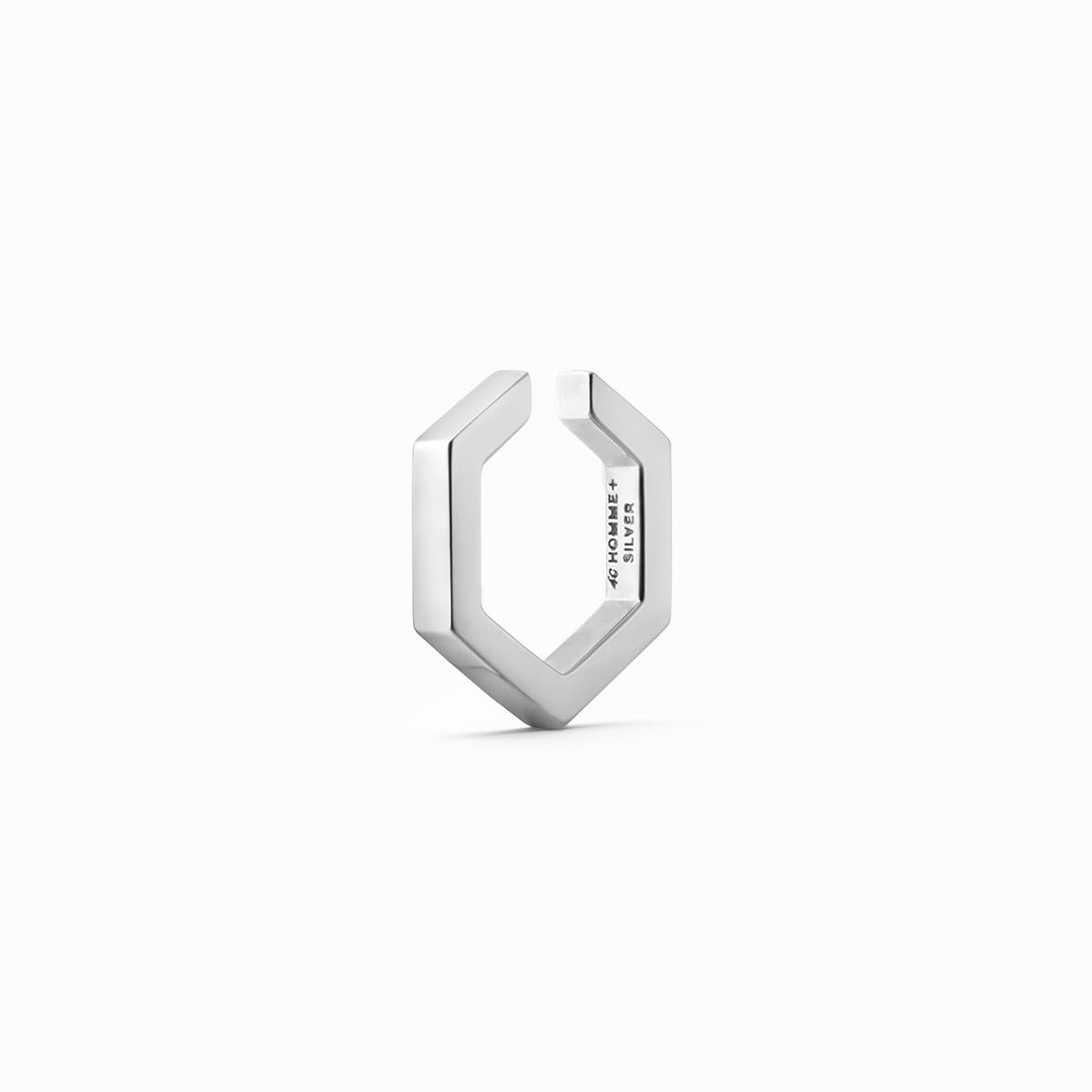 

Silver ear ear for men and women 112224350909 [4℃HOMME+] cuff/one срібний