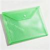20 pcs Clear Plastic A4 File Folders Multi Color Exam Paper Storage Bag  School Supplies