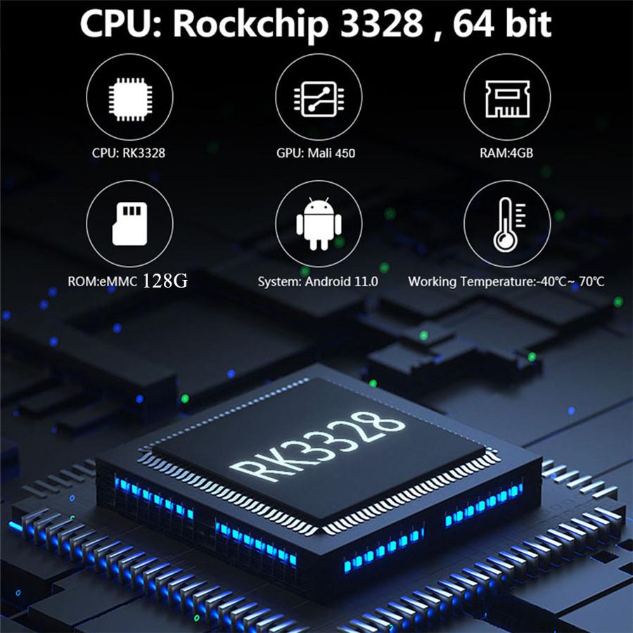 Android 11 For Carplay Ai Box Car Multimedia Player For Netflix Youtube 4G+128G