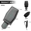 2PCS Sunglasses Holders for Car Sun Visor, Magnetic Leather Auto Visor Glasses Organizer Ticket Card Clip, Universal Eyeglasses Hanger Mounter for