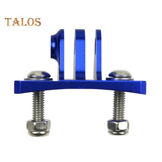 

Универсальный шлем с фиксированным креплением, нержавеющий, не легко деформируемый, простая установка, металлический кронштейн для камеры, адаптер, аксессуары для GoPro синий