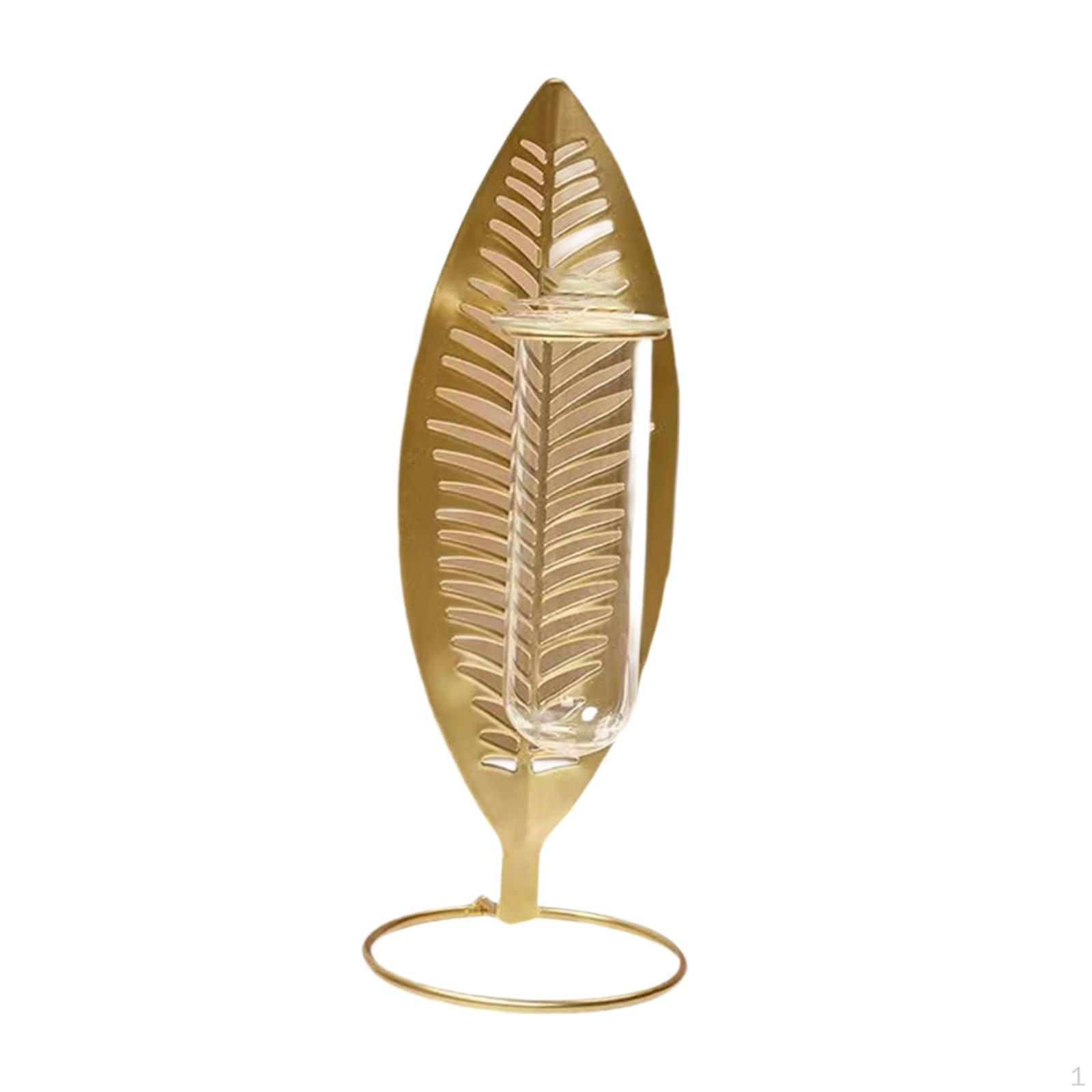 

Современная стеклянная ваза для элегантной домашней экспозиции 9.5x25cm