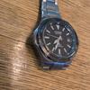 Used "Black Titanium" CITIZEN ATTESA Eco-Drive Radio Clock