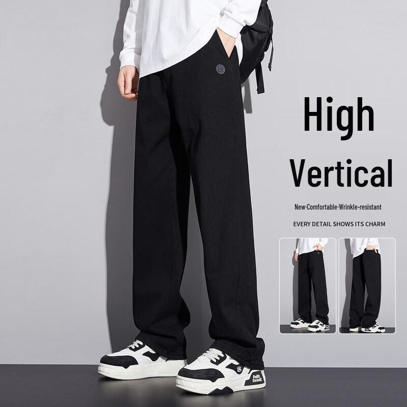 Paul Frank Men's Relaxed Washed Distressed Straight-Leg Denim Jeans