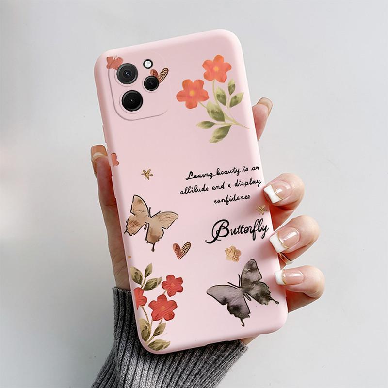 For Huawei nova Y61 Case Huawei nova Y61 Cover EVE-LX9N EVE-LX3 Phone case Cute Cat Cartoon Puppy Dog Soft Shockproof Back Cover