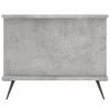  Coffee Table, Concrete Grey, 90x50x40 Cm