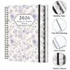 A5 Size Coil Diary Book Spiral Binding Daily Plan Schedule 2026 Planner Notebook  School Supplies