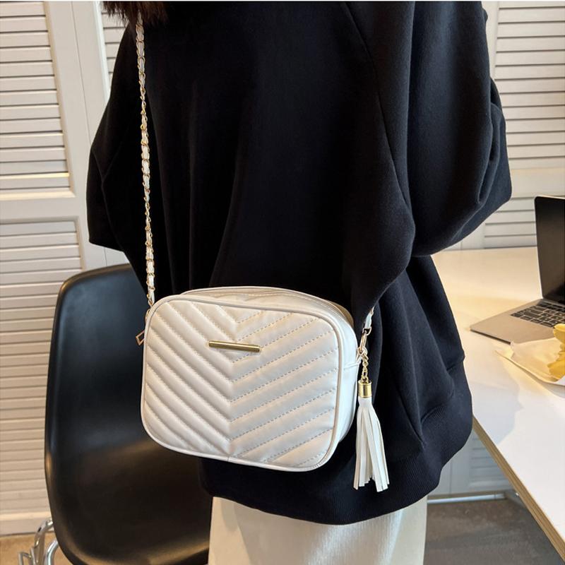 Женские женские сумки на ремне из искусственной кожи — фото 8