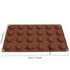 3D Kugel Rund Halbkugel Silikonform für DIY Backen Pudding Mousse Schokolade Kuchenform Küchenzubehör Werkzeuge Kuchen Pudding