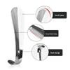 Stainless Steel Long Shoehorn with Whip Handle - No Bending Required