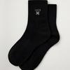 SATUR Cotton Crew Socks_Black