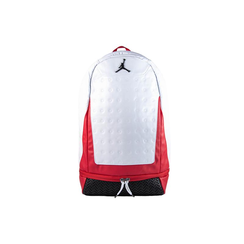 

Jordan Cow Leather Backpack Regular Unisex Red White Jordan 9A1898-001