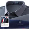 MONTAGUT Men's Classic Business Long Sleeve Cotton Polo Shirt