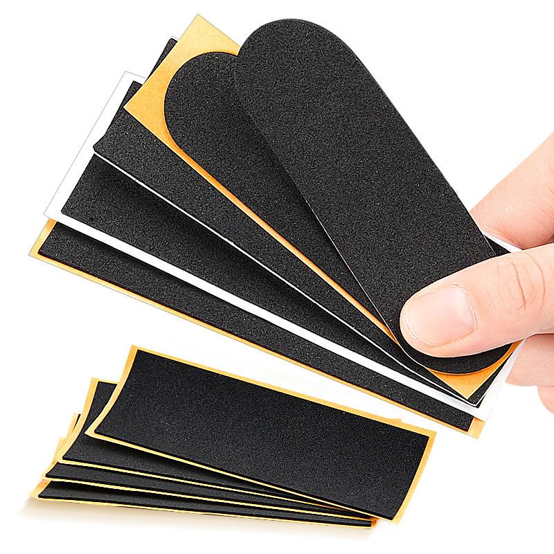 Fingertip Anti-skid Sticker High Rebound Matte Cushion Desktop Fingertip Toy Double Warping Board Single-sided Finger Skateboard Gasket
