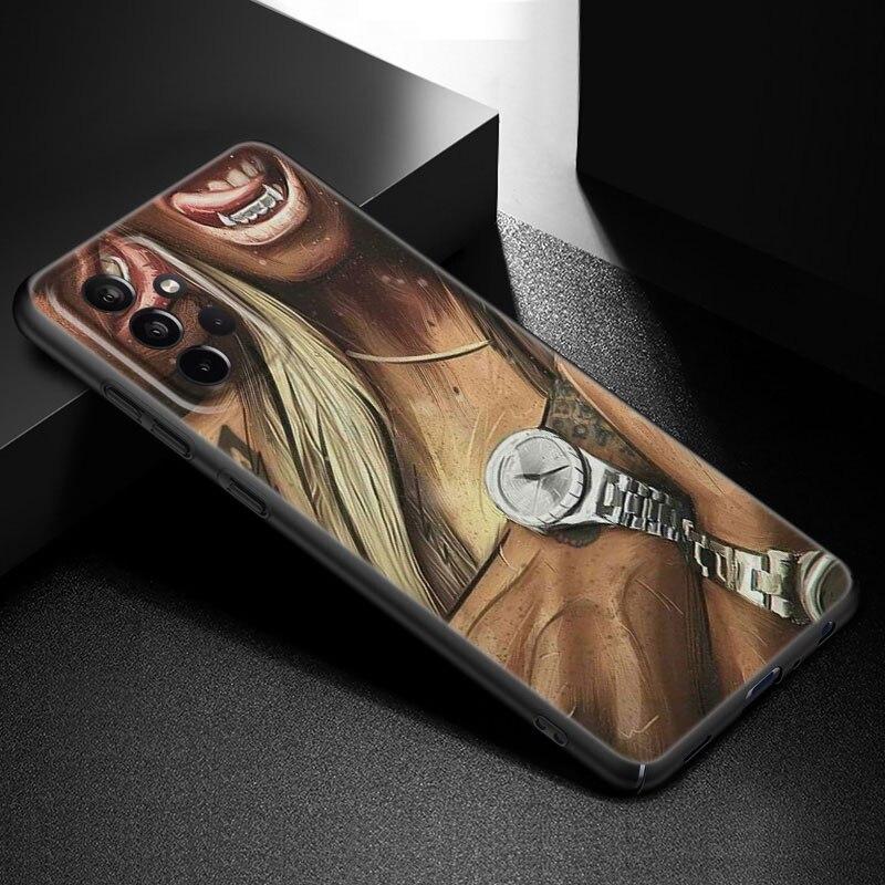 Husă de telefon sexy cu mânecă tatuată pentru fete pentru Samsung Galaxy A21 A30 A50 A52 S A13 A22 A32 A33 A53 A73 5G A11 A12 A31 A51 A70 A71 A72