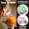 Portable Silicone Soda Can Lid Sealing Reusable Drinking Lids Durable Leak-proof Bottle Jar Cap For Soda Beer Drinks Juice