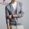 Pierre Cardin Men's Wool-Blend V-Neck Cardigan Sweater