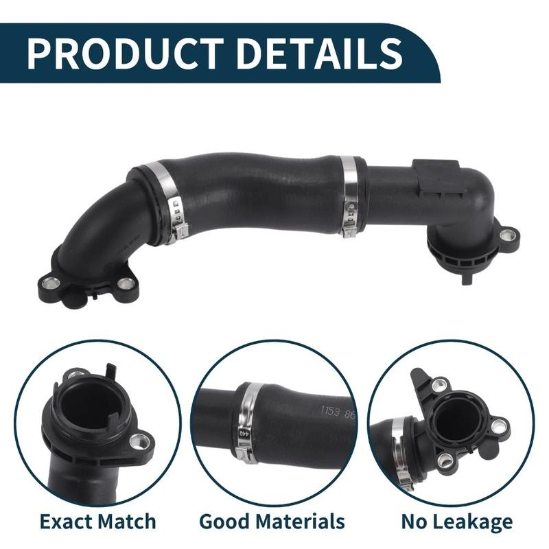 Radiator Cooling Hose 11538645546 Engine Cooling System Coolant Pipe For BMW 1-2 Series X1 X2 F48 F49 F39 F40 For MINI