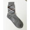 Daks Cotton Blend Gray Pattern Crew Socks 5 Pack Dbss4f301g2